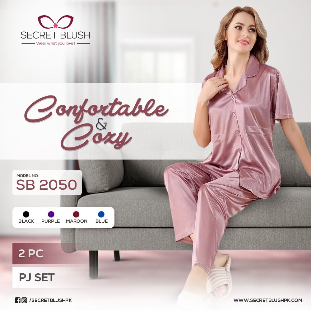 Secret Blush 2-Piece Silk Shirt & Trouser Set: Effortless Elegance